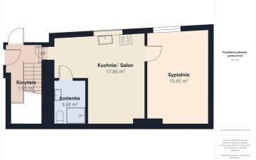 Stylowe mieszkanie 37m2 w Centrum Kalisza