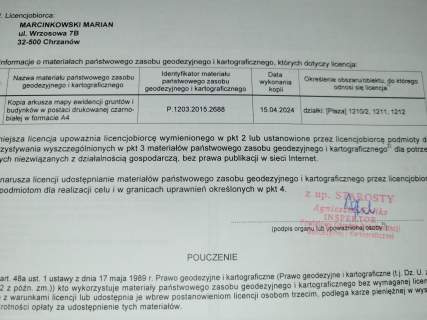 Sprzedam działke
