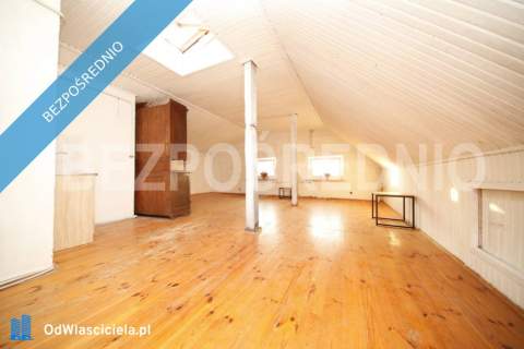 Mieszkanie na poddaszu, możliwe 4 pokoje, 83m2, Czuby