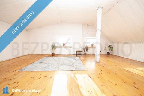 Mieszkanie na poddaszu, możliwe 4 pokoje, 83m2, Czuby