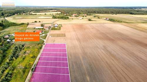 Działka do zabudowy budowlanej w leśnej otulinie