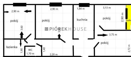 4-pokojowe mieszkanie na Targówku