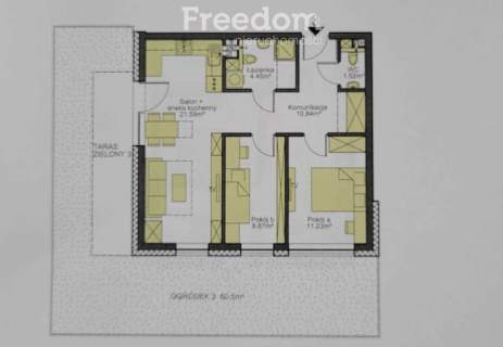 Nowy apartament w Opolu z dużym ogrodem.
