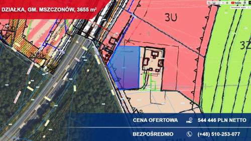 Teren usługowy przy S8 idealny pod magazyn lub warsztat
