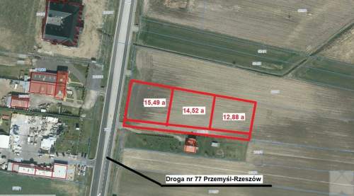 Działka budowlana na sprzedaż, 1287 m2, Małkowice