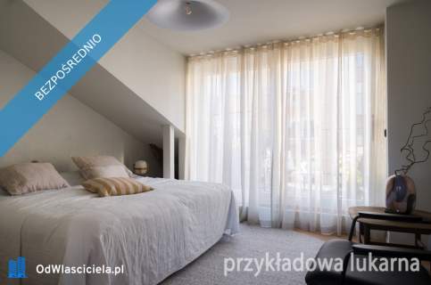 Mieszkanie na poddaszu, możliwe 4 pokoje, 83m2, Czuby