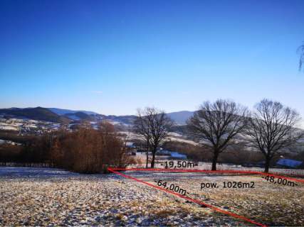 Działka Budowlana z widokiem na Beskid, Przenosza