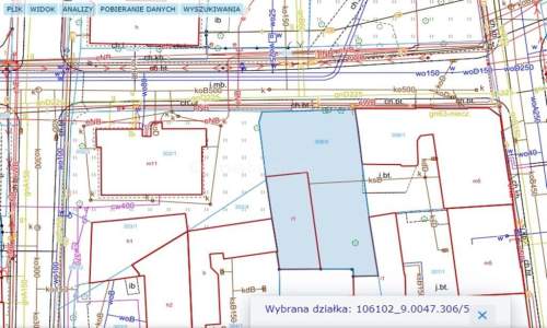 Działka dla developera - zabudowa wielorodzinna.