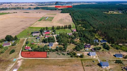 Działka budowlana na sprzedaż, 1859 m2, Kłoda