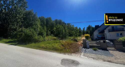działka leśna z potencjałem zabudowy 5810 m