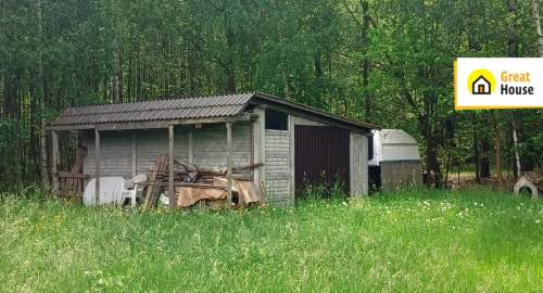 Dom z prywatnym lasem w cichej i spokojnej