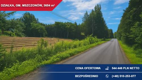 Teren usługowy przy S8 idealny pod magazyn lub warsztat