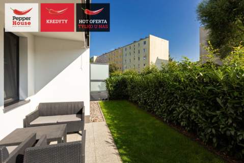 2-pokojowe mieszkanie z ogródkiem i klimatyzacją