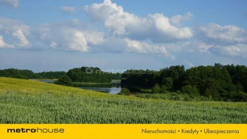 Działka inwestycyjna z linią brzegową jeziora 500m