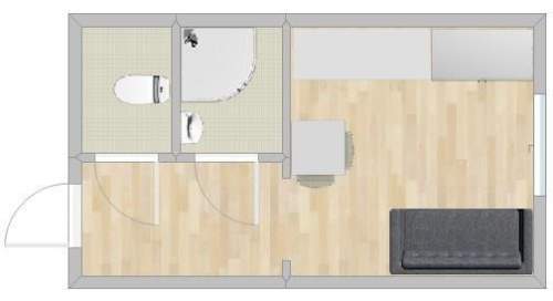 Gdańska 64, Polesie, przytulne studio