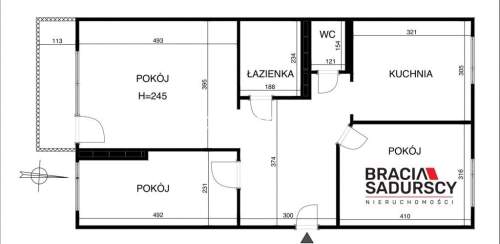 SŁONECZNE 3-POKOJOWE W ATRAKCYJNEJ LOKALIZACJI
