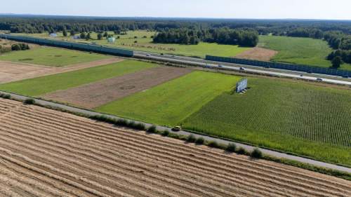 Działka przemysłowa Woźniki 6066m2