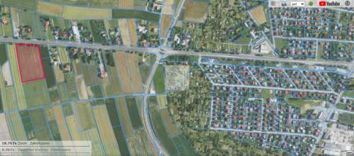 Działka 1,6 ha z WZ budownictwo mieszkaniowe i u