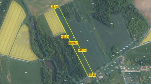Działka rekreacyjno rolna Czarny Las 1,49ha