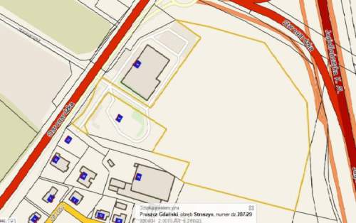 Działka inwestycyjna 2,5 ha przy Obwodnicy Trójmiasta - Straszyn...