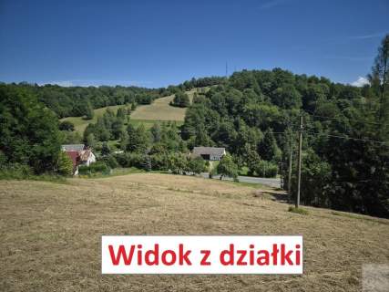 Widokowa działka w Bieszczadach niedaleko Soliny