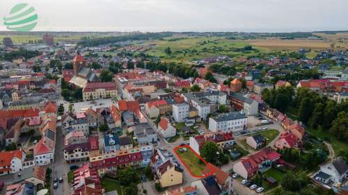 Unikatowa działka w sercu Darłowa   80 m od rynku