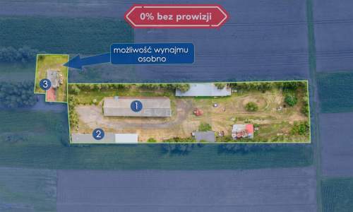 3 budynki produkcyjne na wynajem