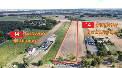 Działka budowlana na sprzedaż, 17607 m2, Bratoszewice