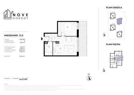 Nove Ogrody Elbląg -apartamentowce z halą garażową