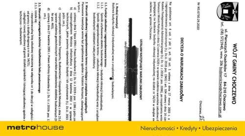 Działka rekreacyjno- budowlana ok 12 km od morza.