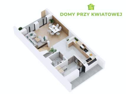 REZERWACJA BRAK WOLNYCH DOMÓW DOMY PRZY KWIATOWEJ - NOWOCZESNA...