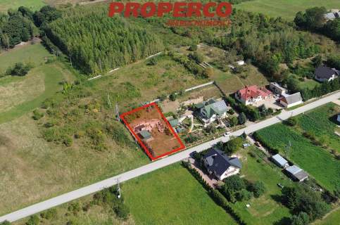 Działka 812m2, Lisów, gmina Morawica