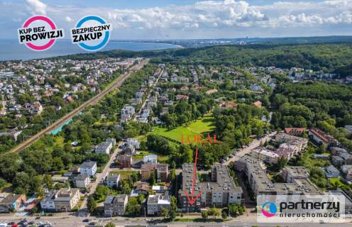 Lokal z witrynami podzielony na 2  Gdynia Orłowo