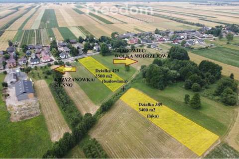 Atrakcyjna działka budowlana z łąką Kochanówka