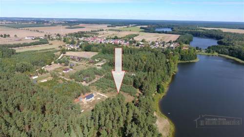 70 m od jeziora - działka pod zabudowę mieszkalną