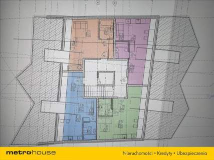 PABIANICE- działka 407 m2 w centrum z projektem.