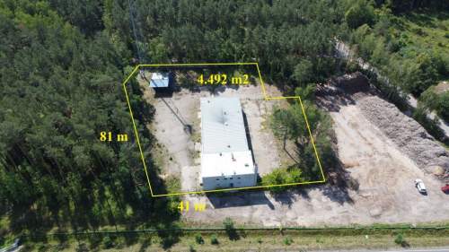 Lokal użytkowy na sprzedaż, 4492 m2, Knurowiec