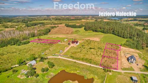 Działka 1500 m przy lesie   Oracze k. Ełku