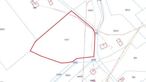 Działka budowlana 8900 m2 Poręba Żegoty
