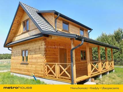 Piękny domek 72m2 przy lesie i rzece obok Mielnika