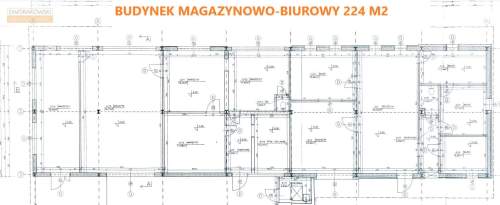 Hala warsztatowa-magazynowa na działce 4089m2