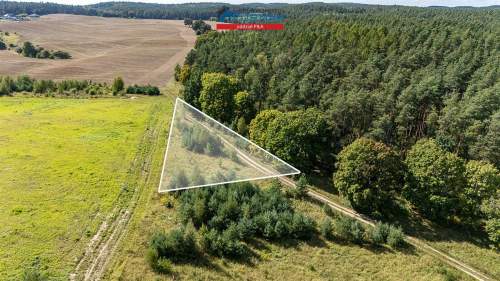 Działka budowlana na sprzedaż, 1553 m2, Zawada