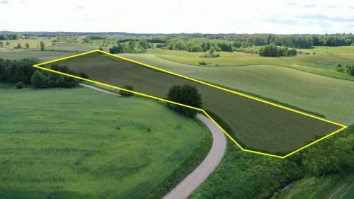Działka 1,5 ha z MPZP pod budownictwo jednorodzinne