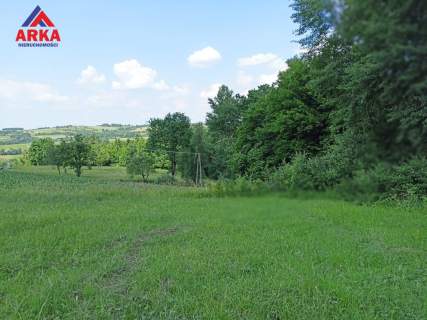Widokowa działka budowlana w gminie Łapanów