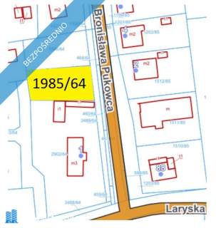 Działka 600m2, Mysłowice, Morgi, ul.Pukowca 1-sza linia zabudowy...
