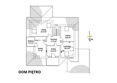 6 pokojowy dom o pow 246 mkw przy ul. Rzgowskiej