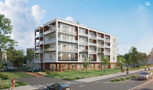 Kawalerka 27,49m2, balkon, III piętro, Warszawska