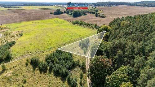 Działka budowlana na sprzedaż, 1553 m2, Zawada