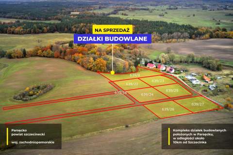 Działki budowlane na kolonii. Parsęcko.