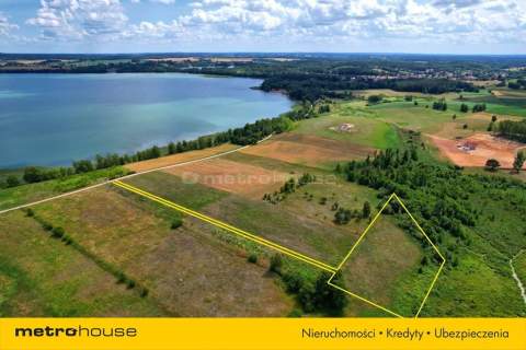 Działka 6326 m nad jeziorem Gołdapiwo Kruklanki